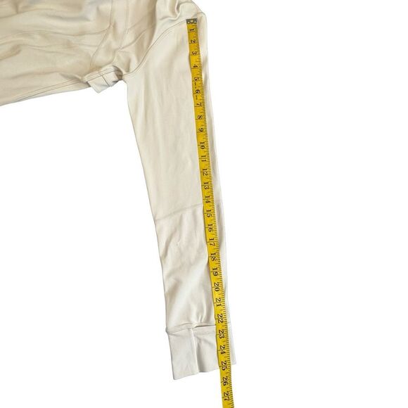 LULULEMON Off White Bone Define Zip Front Jacket Nulu Size 12 NWT - Picture 15 of 17